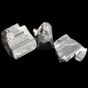 Black Tourmaline 3/4 natural crystals 22-36mm 10-12g in sunlight - Rocks and Things Store