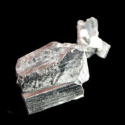 Black Tourmaline 3/4 natural crystals 22-36mm 10-12g in sunlight - Rocks and Things Store