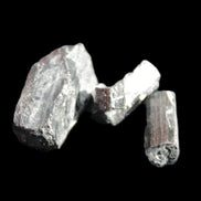 Black Tourmaline 3/4 natural crystals 22-36mm 10-12g in sunlight - Rocks and Things Store