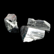 Black Tourmaline 3/4 natural crystals 22-36mm 10-12g in sunlight - Rocks and Things Store