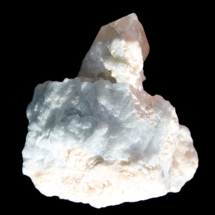 Quartz with Green Tourmaline, Mica, Feldspar matrix  41*31*50mm 61.5g in sunlight - Rocks and Things Store