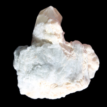 Quartz with Green Tourmaline, Mica, Feldspar matrix  41*31*50mm 61.5g in sunlight - Rocks and Things Store