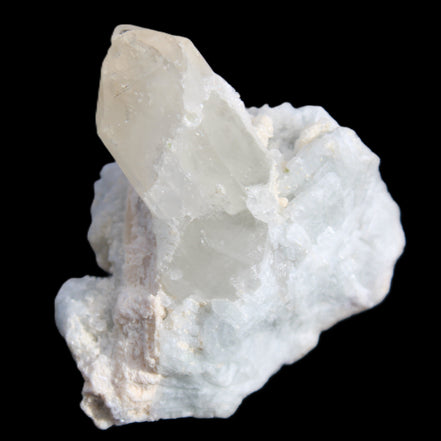 Quartz with Green Tourmaline, Mica, Feldspar matrix  41*31*50mm 61.5g in sunlight - Rocks and Things Store