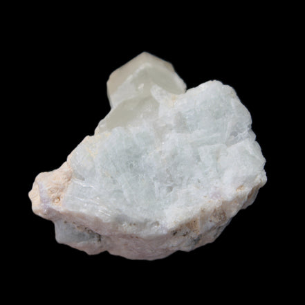 Quartz with Green Tourmaline, Mica, Feldspar matrix  41*31*50mm 61.5g in sunlight - Rocks and Things Store