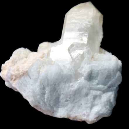 Quartz with Green Tourmaline, Mica, Feldspar matrix  41*31*50mm 61.5g in sunlight - Rocks and Things Store