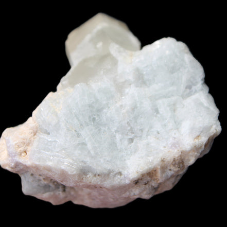 Quartz with Green Tourmaline, Mica, Feldspar matrix  41*31*50mm 61.5g in sunlight - Rocks and Things Store