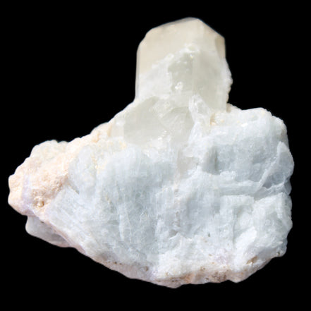 Quartz with Green Tourmaline, Mica, Feldspar matrix  41*31*50mm 61.5g in sunlight - Rocks and Things Store