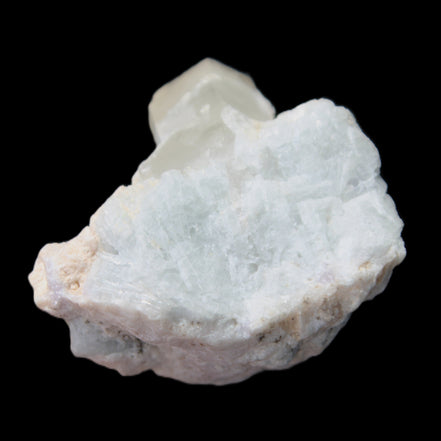 Quartz with Green Tourmaline, Mica, Feldspar matrix  41*31*50mm 61.5g in sunlight - Rocks and Things Store