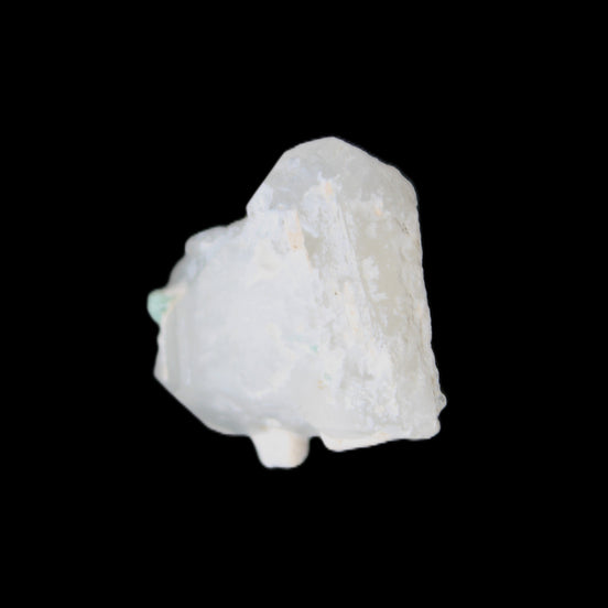 Double-Terminated Quartz with Green Tourmaline and Kunzite matrix  41*31*50mm 33.5ct 6.7g in sunlight - Rocks and Things Store