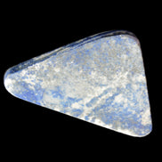 Lapis Lazuli triangular pendant shape 67*43mm 34.4g in sunlight - Rocks and Things Store