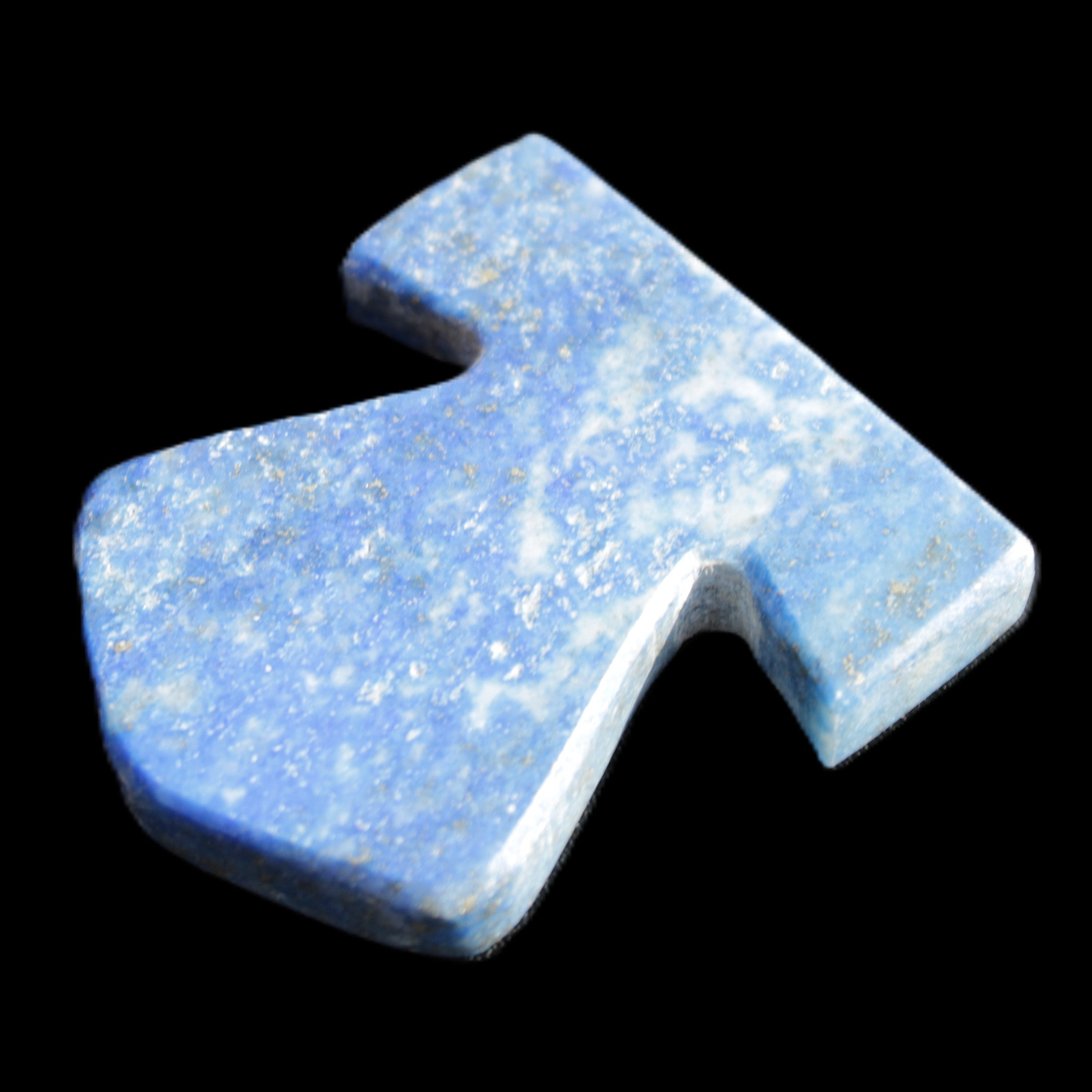 Lapis Lazuli oblong pendant shape 37*39mm 20g in sunlight - Rocks and Things Store