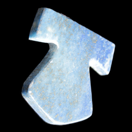 Lapis Lazuli oblong pendant shape 37*39mm 20g in sunlight - Rocks and Things Store