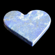 Lapis Lazuli heart pendant shape 43*39mm 19.5g in sunshine - Rocks and Things Store