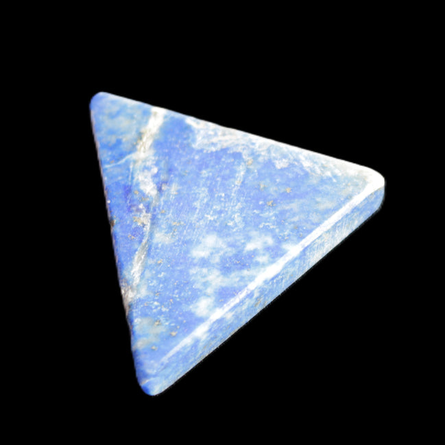 Lapis Lazuli triangular pendant shape 37*33mm 15g in sunshine - Rocks and Things Store