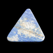 Lapis Lazuli triangular pendant shape 39*44*3mm 11.8g in sunshine - Rocks and Things Store