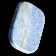 Lapis Lazuli oblong pendant shape 28*39mm 19g in sunshine - Rocks and Things Store