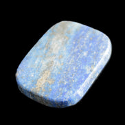 Lapis Lazuli oblong pendant shape 28*39mm 19g in sunshine - Rocks and Things Store