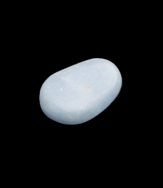 Angelite tumbled stone 17-23mm 6-7g Rocks and Things