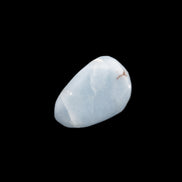 Angelite tumbled stone 17-23mm 6-7g in sunlight - Rocks and Things Store