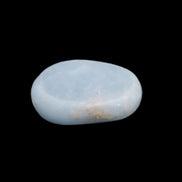 Angelite tumbled stone 17-23mm 6-7g in sunlight - Rocks and Things Store