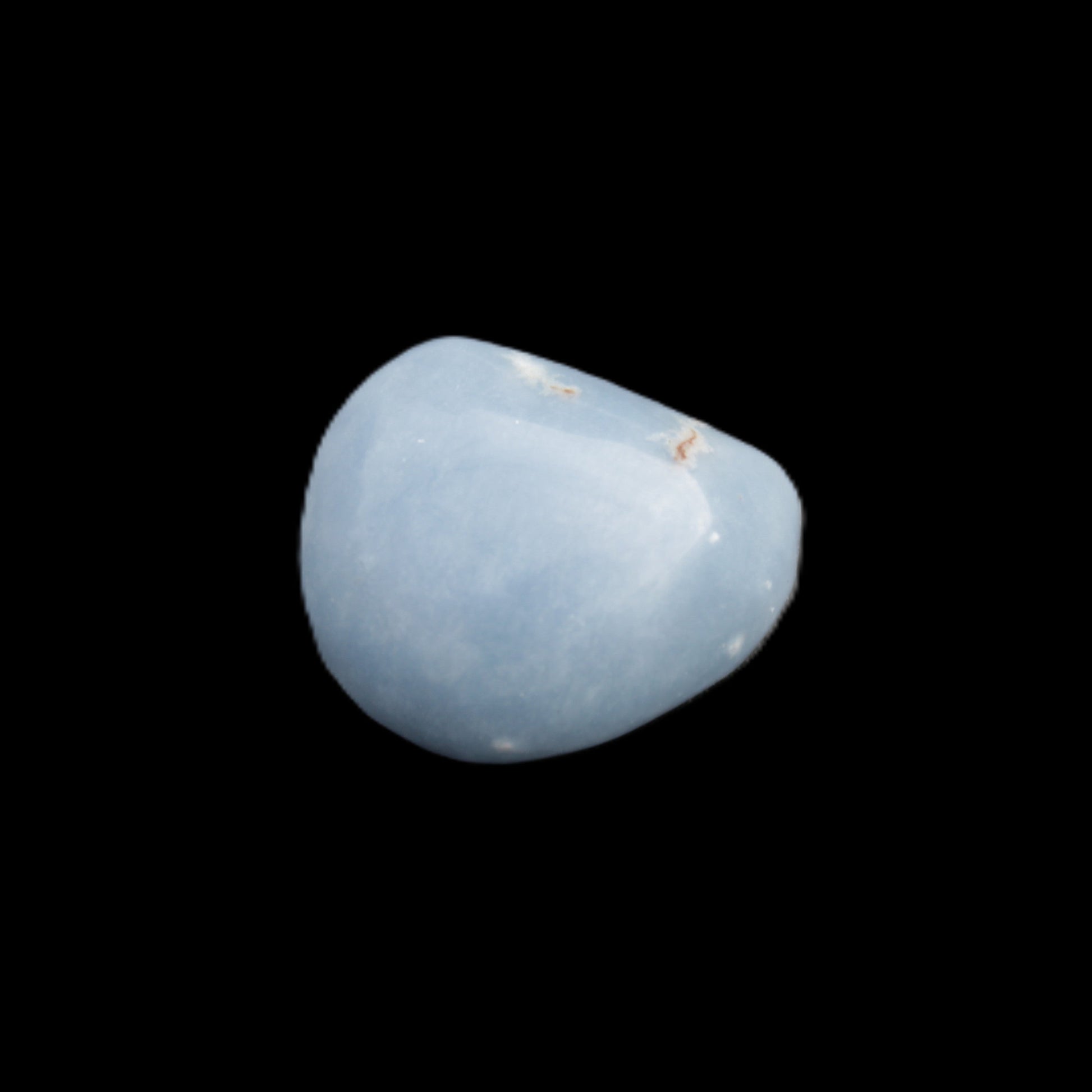 Angelite tumbled stone 17-23mm 6-7g Rocks and Things