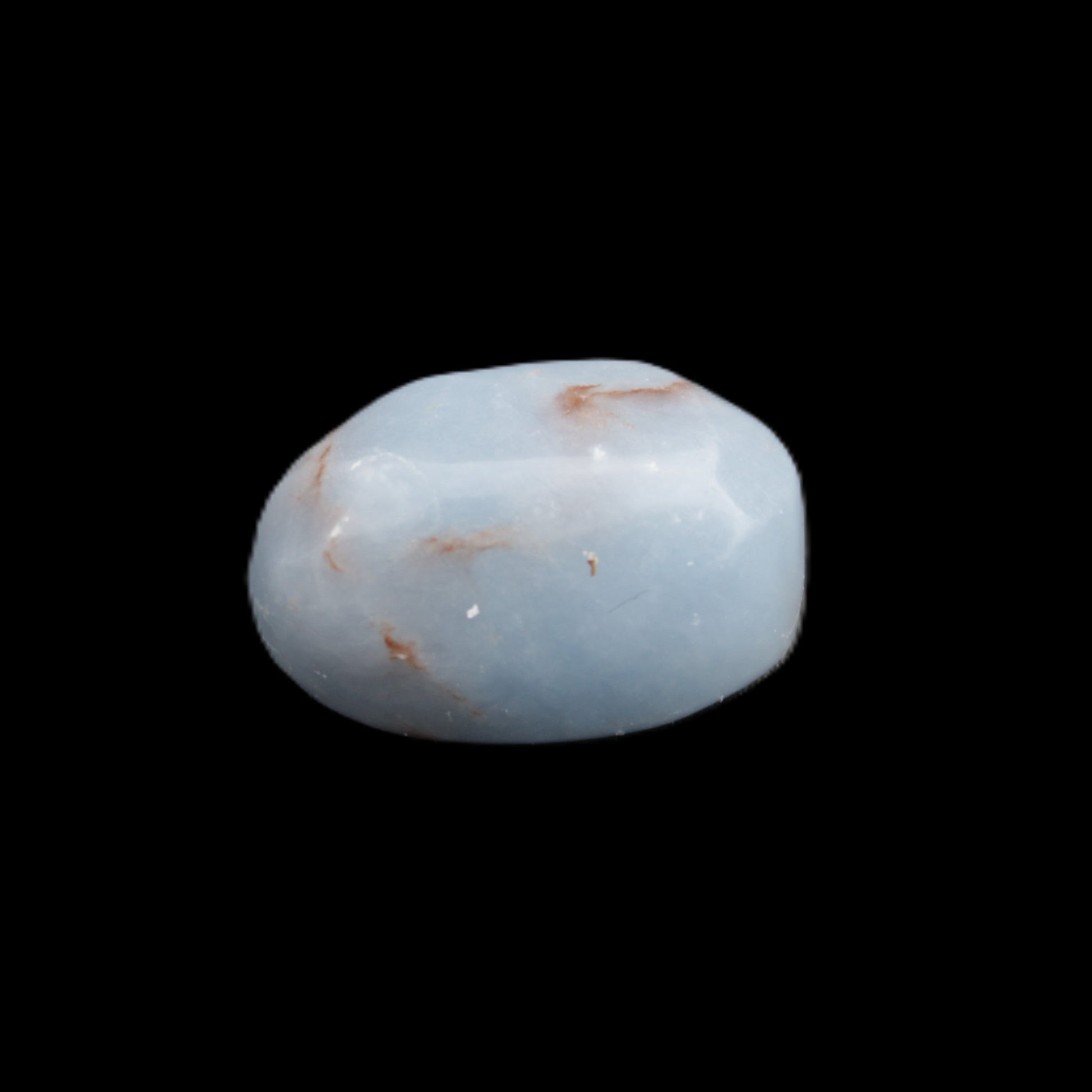 Angelite tumbled stone 17-23mm 6-7g Rocks and Things