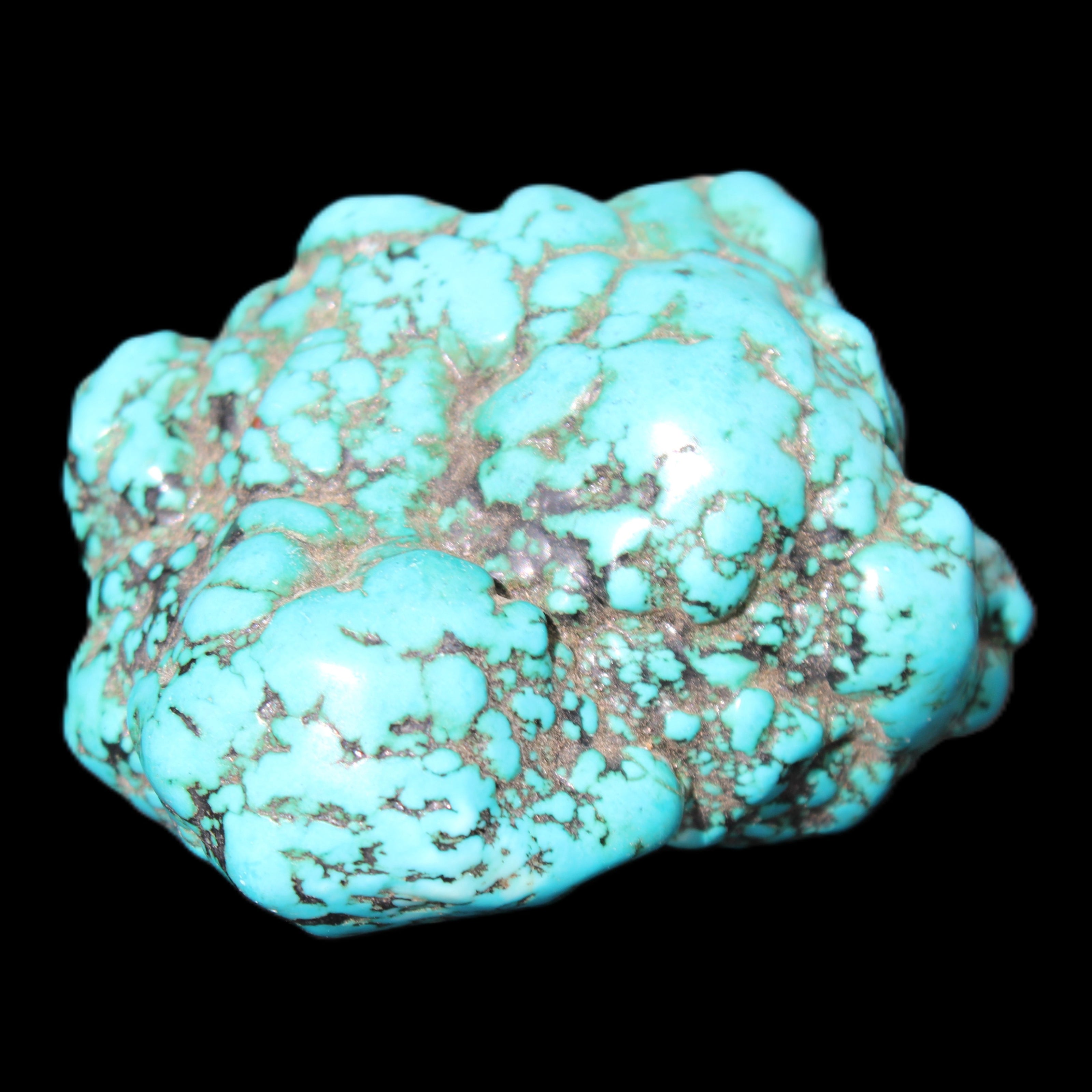 Large Persian Turquiose 53*50*32mm 105.8g in sunlight - Rocks and Things Store