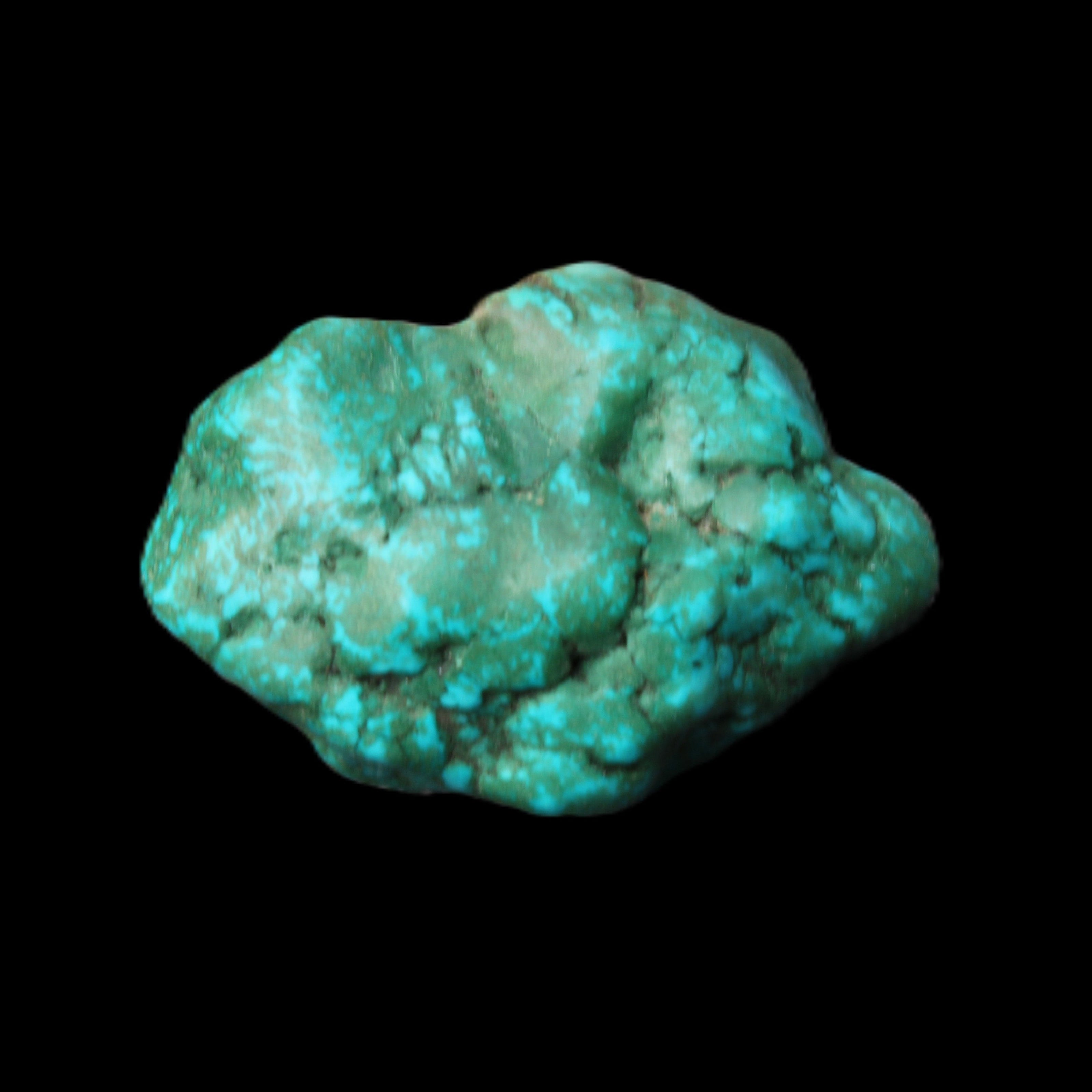 Persian Turquoise 43*28*30mm 33.5g in sunlight - Rocks and Things Store