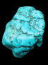 Persian Turquoise 45*35*30mm 79g in sunlight - Rocks and Things Store