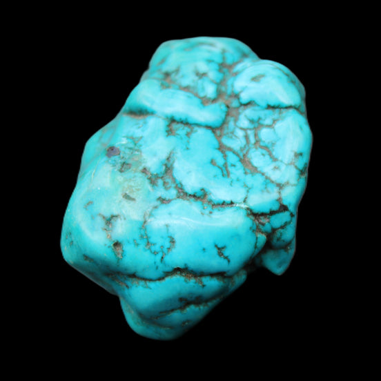 Persian Turquoise 45*35*30mm 79g in sunlight - Rocks and Things Store