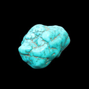 Persian Turquoise 45*35*30mm 79g in sunlight - Rocks and Things Store