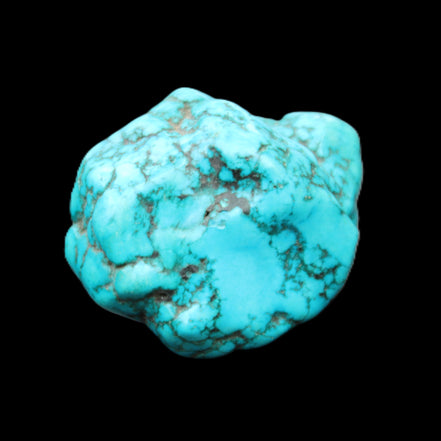 Persian Turquoise 45*35*30mm 79g in sunlight - Rocks and Things Store