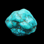 Persian Turquoise 45*35*30mm 79g in sunlight - Rocks and Things Store