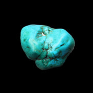 Persian Turquoise 30*21mm 21.6g in sunlight - Rocks and Things Store