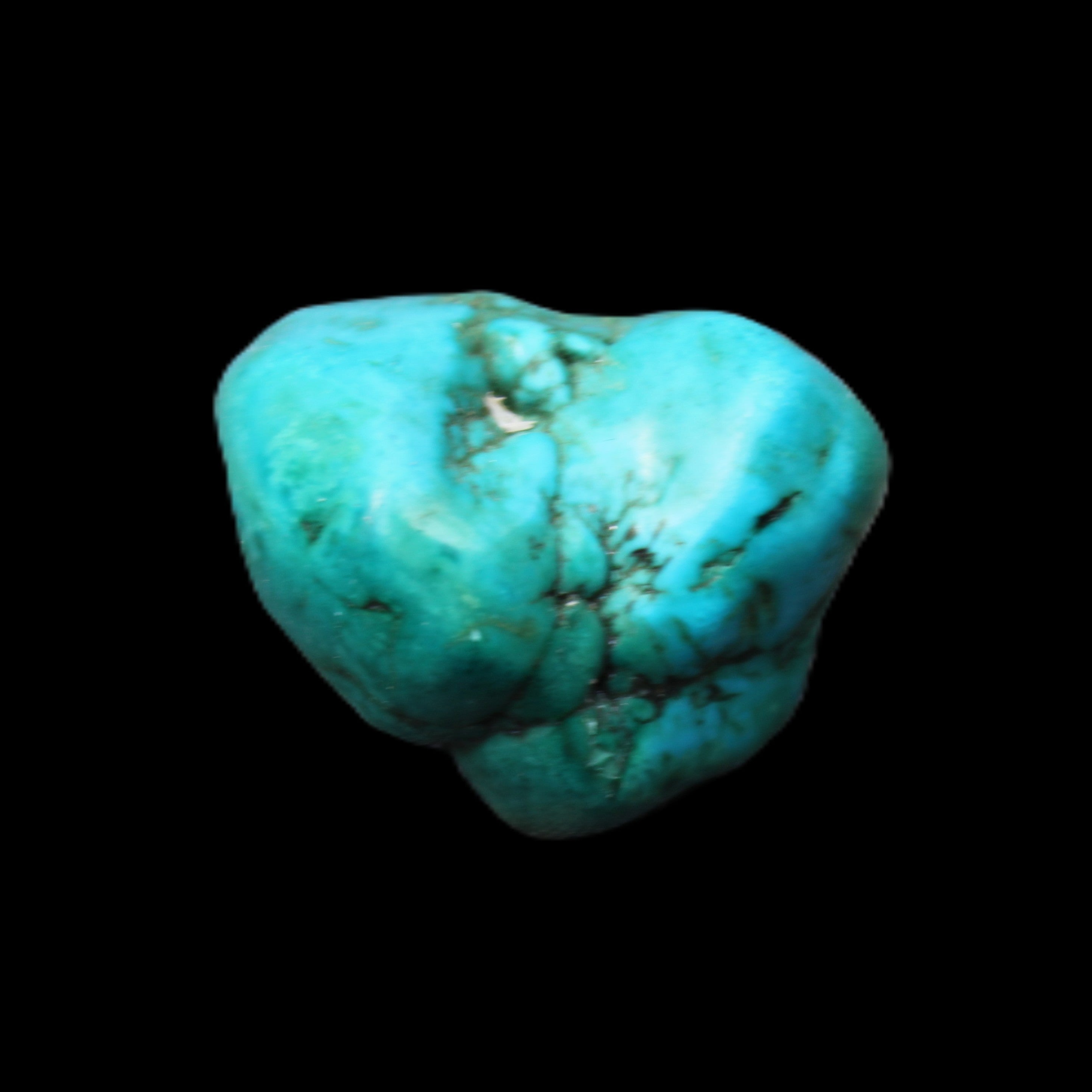 Persian Turquoise 30*21mm 21.6g in sunlight - Rocks and Things Store