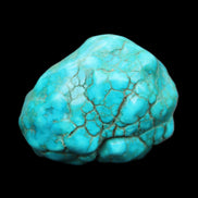Persian Turquoise 45*35*33mm 73.5g in sunlight - Rocks and Things Store