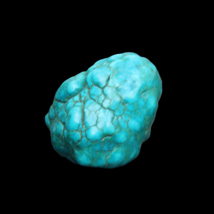 Persian Turquoise 45*35*33mm 73.5g in sunlight - Rocks and Things Store