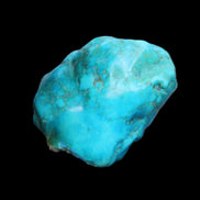 Persian Turquoise 45*35*33mm 73.5g in sunlight - Rocks and Things Store