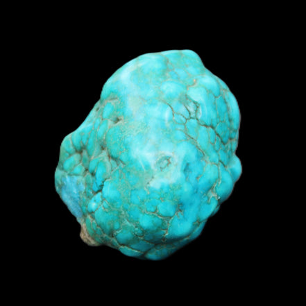 Persian Turquoise 45*35*33mm 73.5g in sunlight - Rocks and Things Store