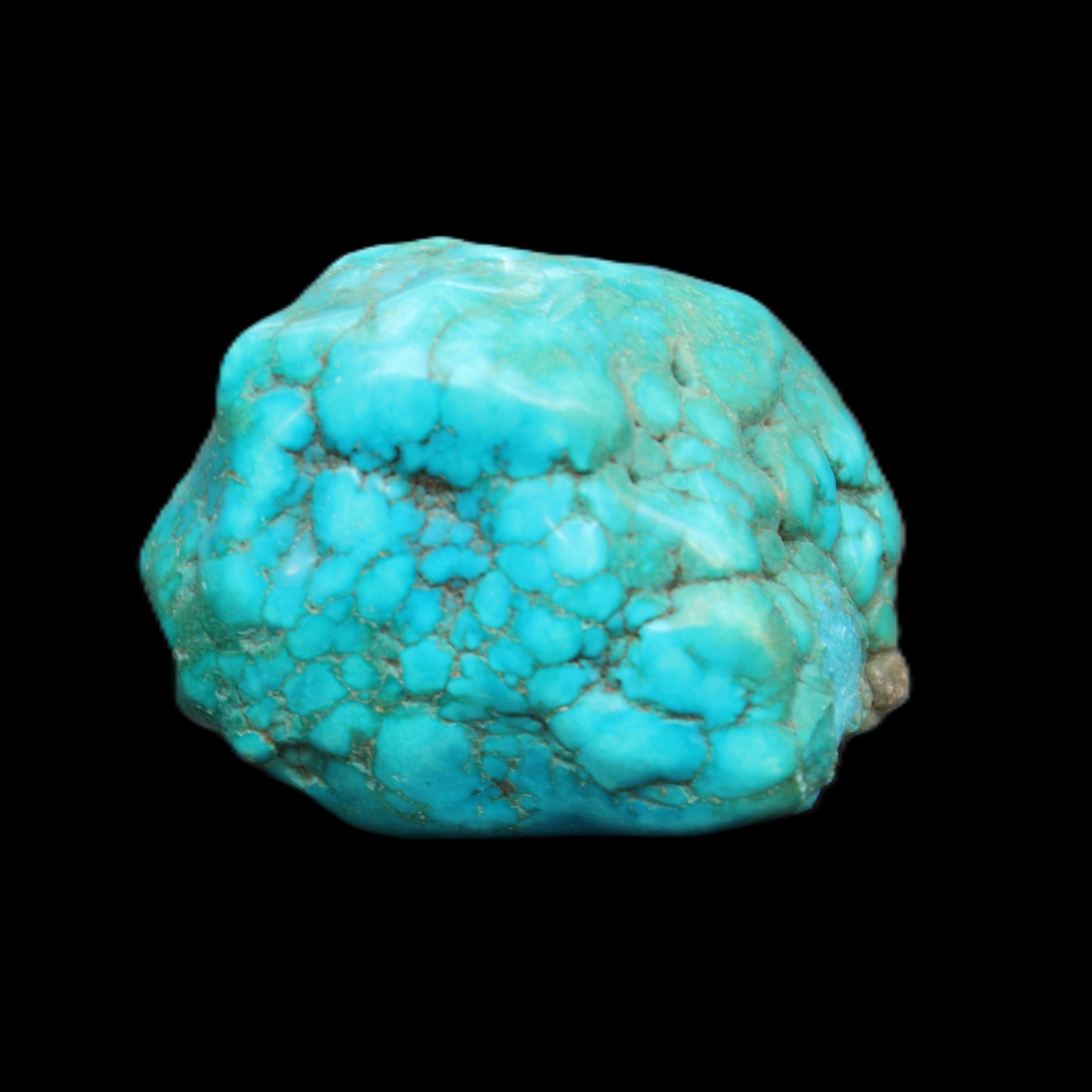 Persian Turquoise 45*35*33mm 73.5g in sunlight - Rocks and Things Store
