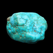 Persian Turquoise 45*35*33mm 73.5g in sunlight - Rocks and Things Store