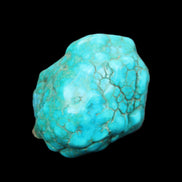 Persian Turquoise 45*35*33mm 73.5g in sunlight - Rocks and Things Store