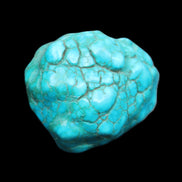 Persian Turquoise 45*35*33mm 73.5g in sunlight - Rocks and Things Store