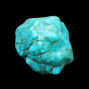 Persian Turquoise 45*35*33mm 73.5g in sunlight - Rocks and Things Store