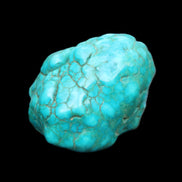 Persian Turquoise 45*35*33mm 73.5g in sunlight - Rocks and Things Store