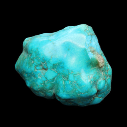 Persian Turquoise 45*35*33mm 73.5g in sunlight - Rocks and Things Store