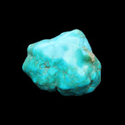 Persian Turquoise 45*35*33mm 73.5g in sunlight - Rocks and Things Store