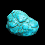 Persian Turquoise 45*35*33mm 73.5g in sunlight - Rocks and Things Store