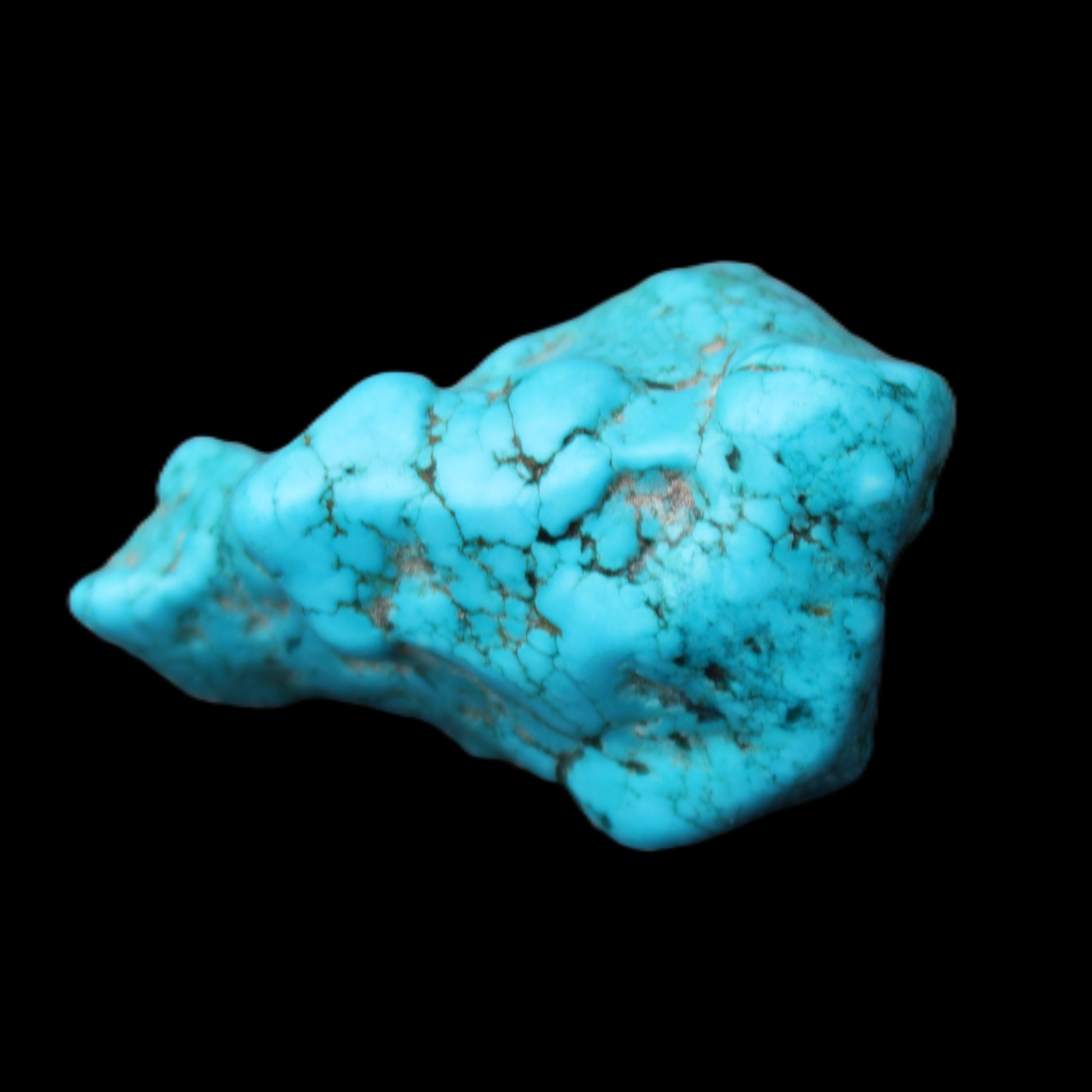 Turquoise 47*32*38mm 34.2g in sunlight - Rocks and Things Store