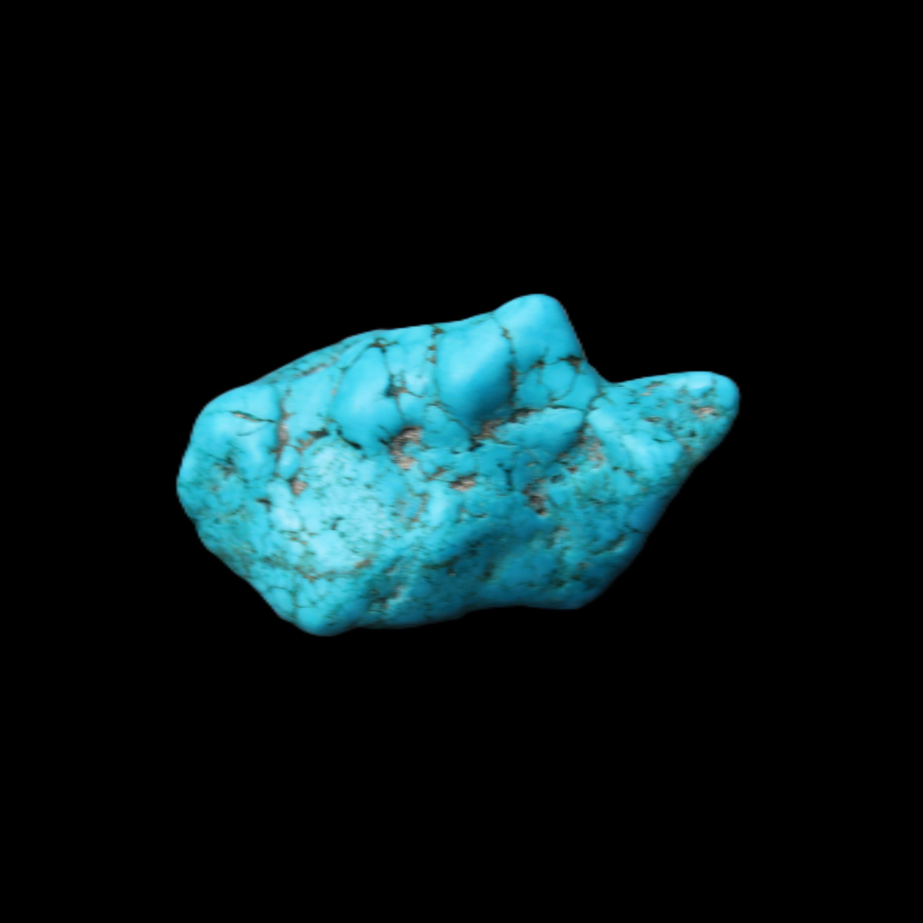 Turquoise 47*32*38mm 34.2g in sunlight - Rocks and Things Store